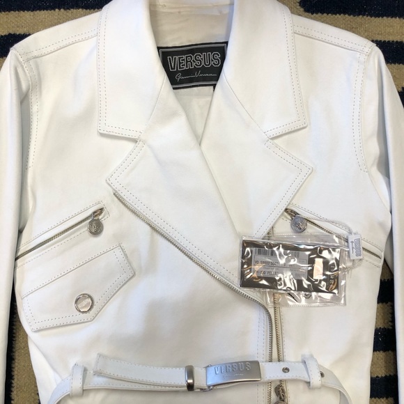 VERSUS VERSACE MOTO JACKET - Picture 3 of 8